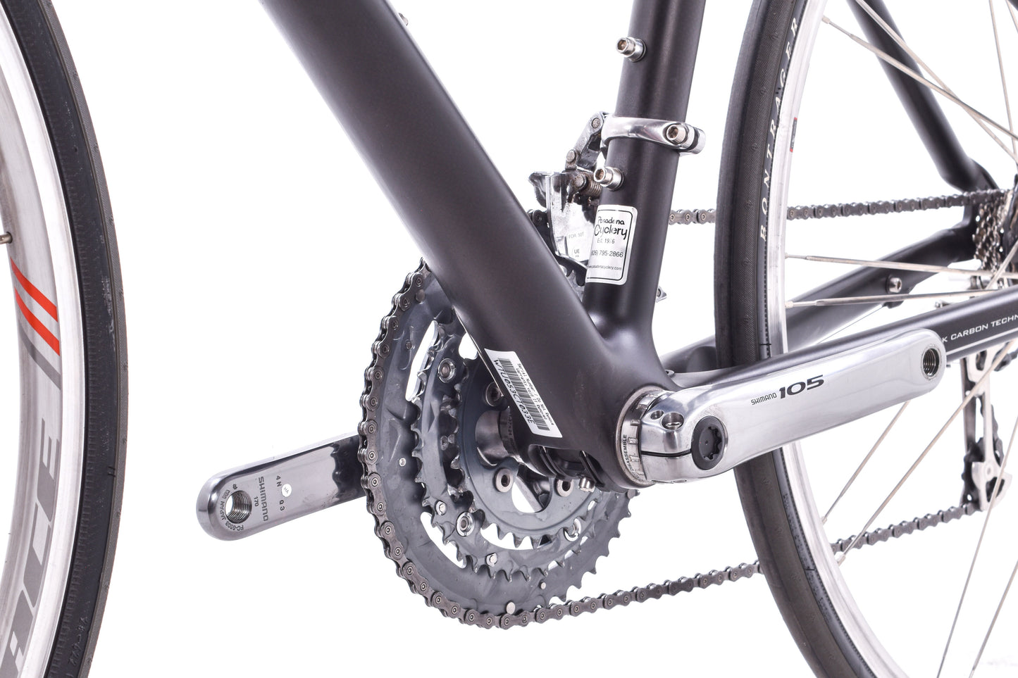 USED 2009 Trek 7.9 FX Carbon Flat Bar Road Bike Medium Shimano Ultegra/105 3x10 speed Black