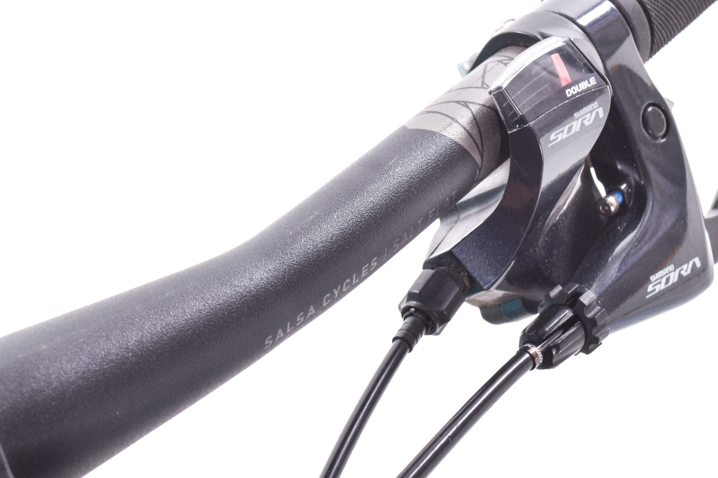 USED Salsa Journeyer Flat Bar Alloy Gravel Bike Large Shimano Sora 2x9 speed 700c Journeyman