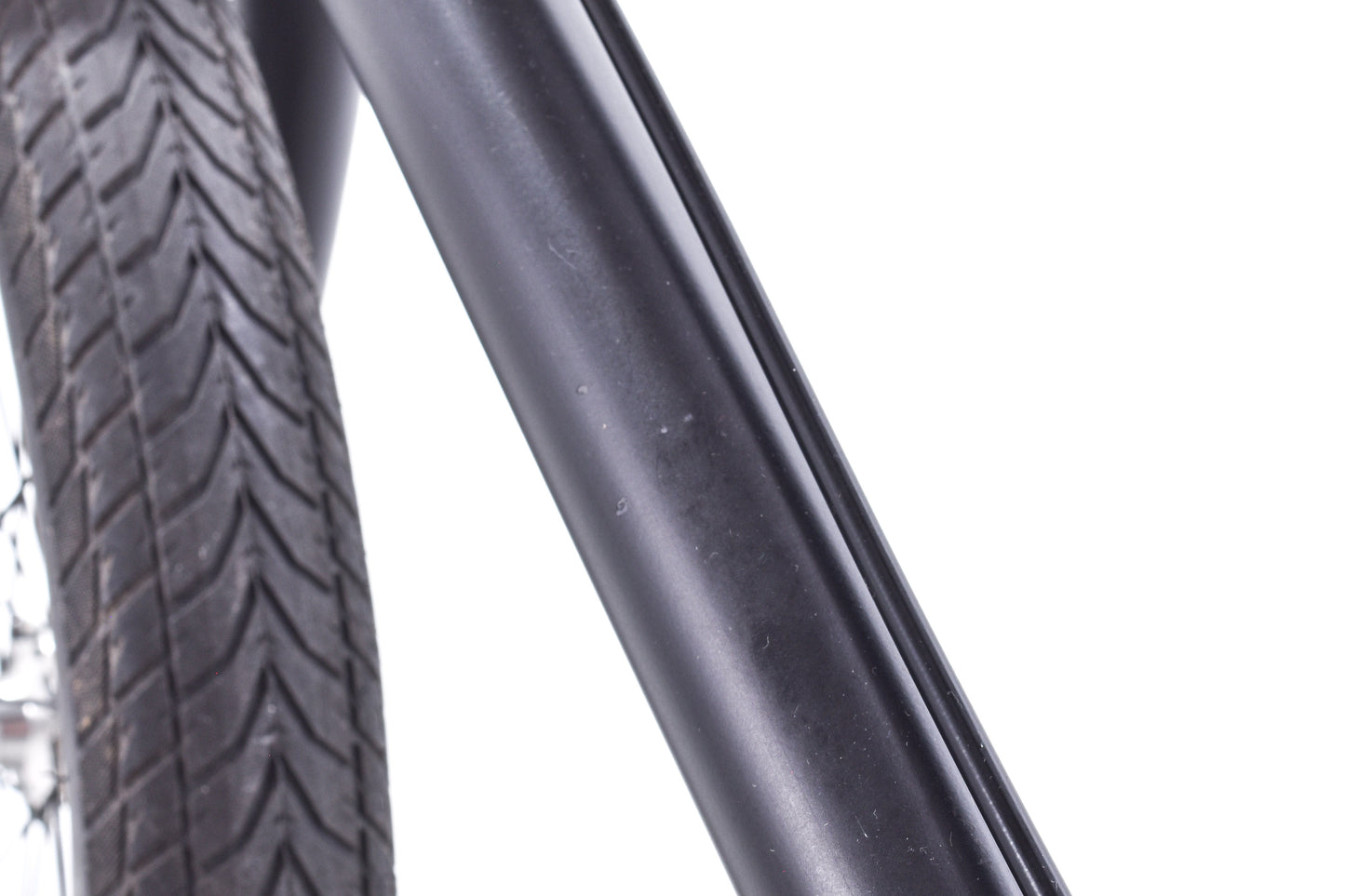 USED DK Flux BMX Bike Black 21.25" 20" Wheels Rear Rim Brake 28T x 10T