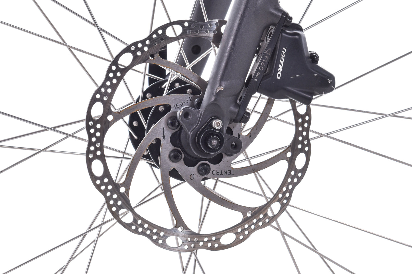 USED Trek FX 2 Small Hybrid Bike Hydraulic Disc Brakes Black Shimano 3x8 Speed