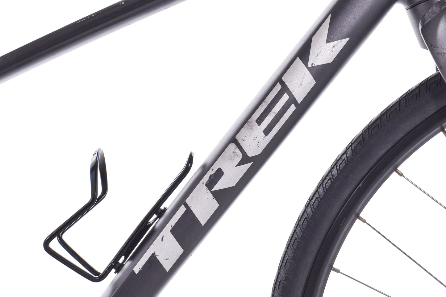 USED Trek FX 2 Small Hybrid Bike Hydraulic Disc Brakes Black Shimano 3x8 Speed