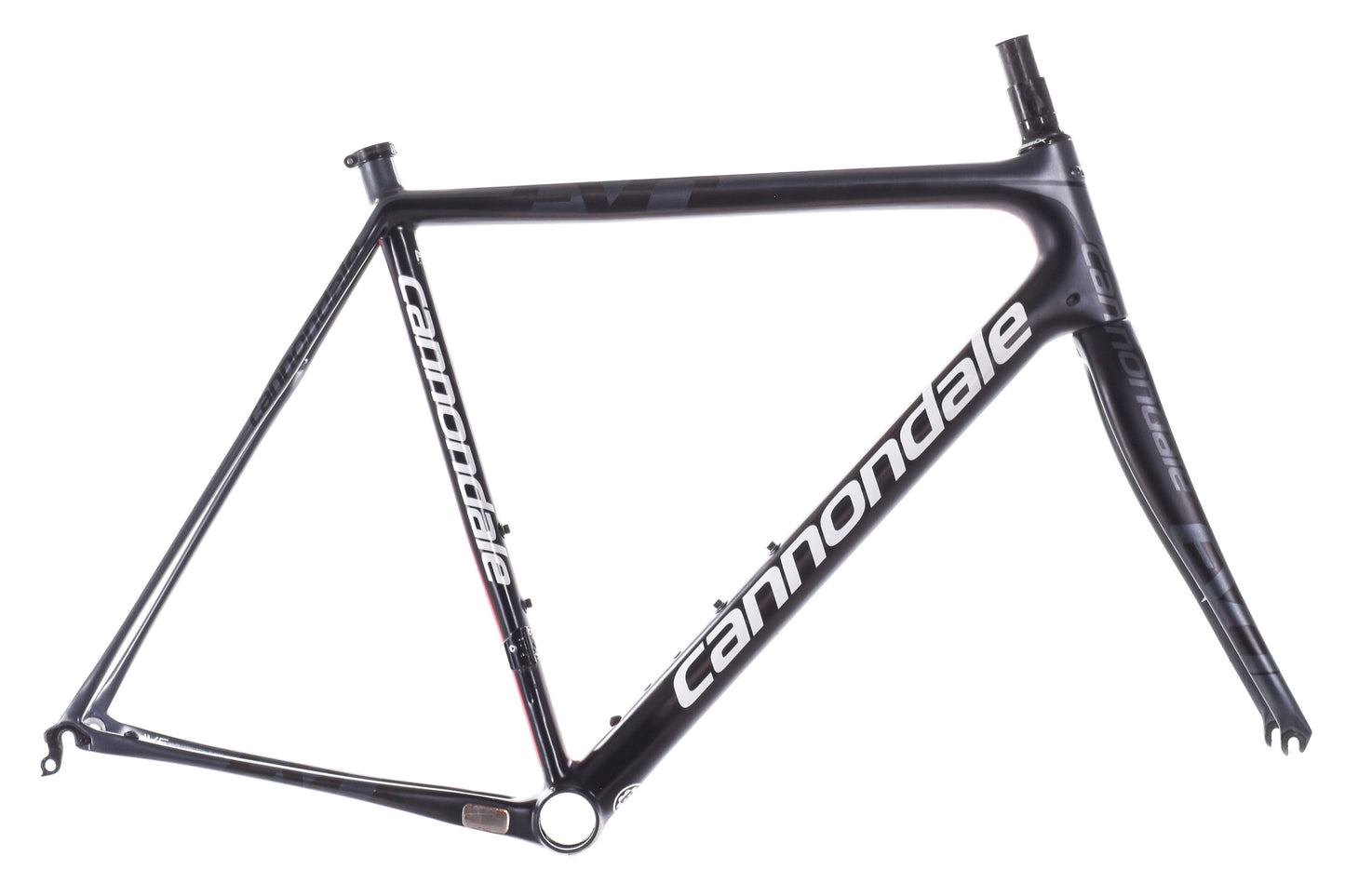 USED 2013 Cannondale Supersix Evo Hi Mod 56cm Carbon Road Bike Frame Black