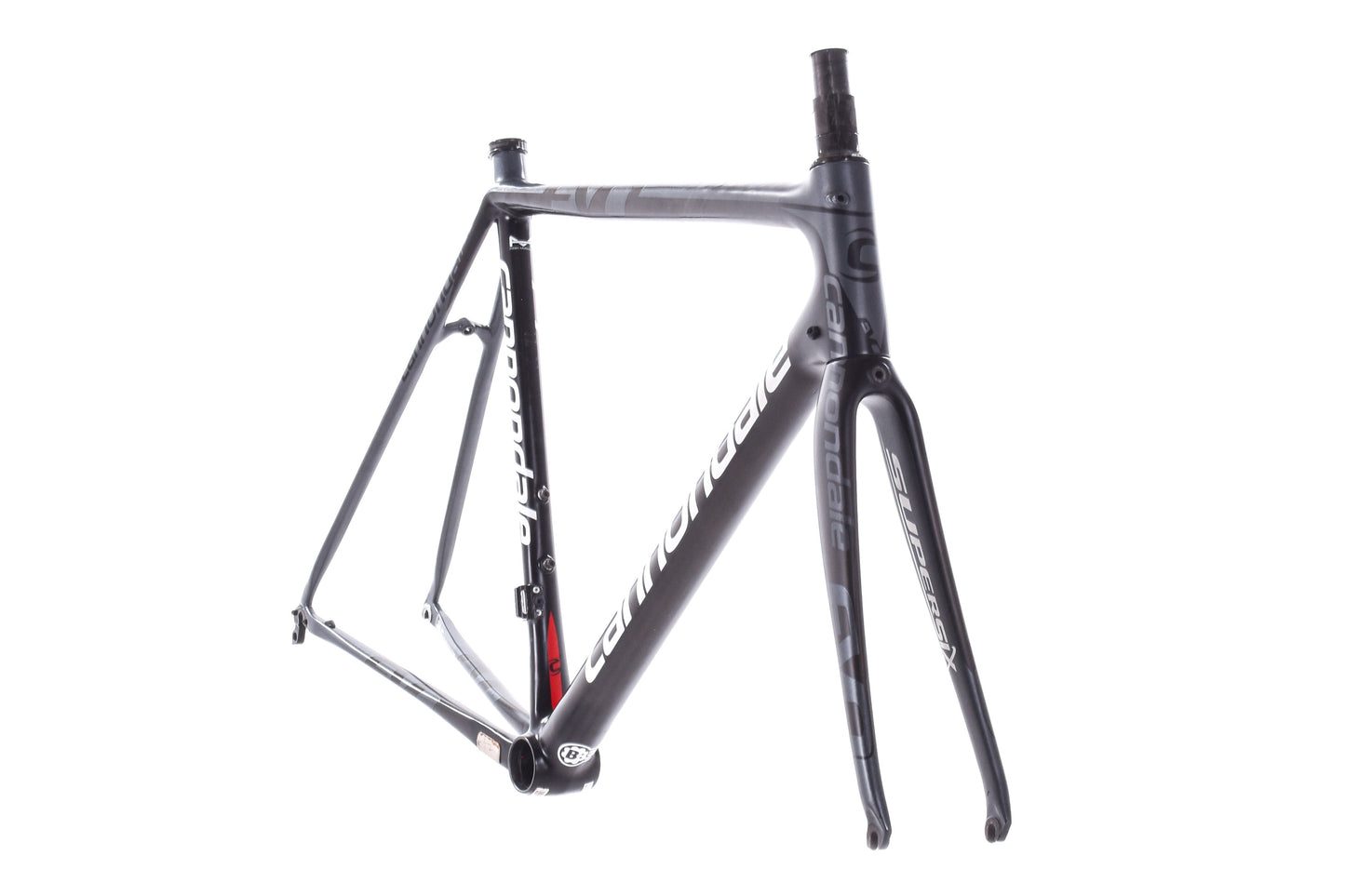USED 2013 Cannondale Supersix Evo Hi Mod 56cm Carbon Road Bike Frame Black
