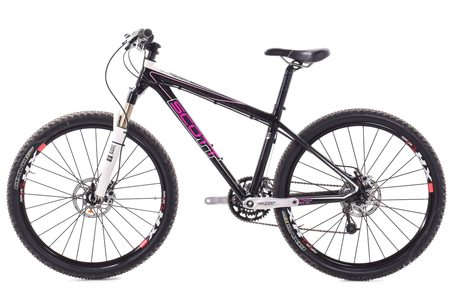 USED Scott Scale Contessa Carbon Mountain Bike Hardtail Small 3x9 Shimano XTR/XT