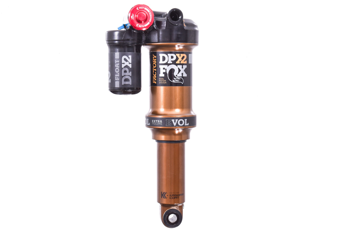 USED Fox Float DPX2 EVOL Rear Shock Kashima 185x55 Trunnion Mount