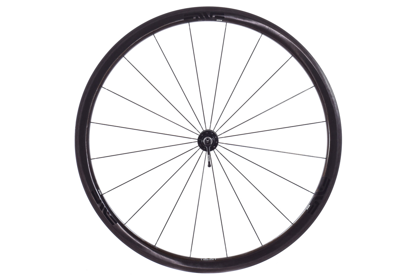 USED ENVE SES 3.4 700C Carbon Front Wheel Quick Release Rim Brake DT Swiss 240s Hub