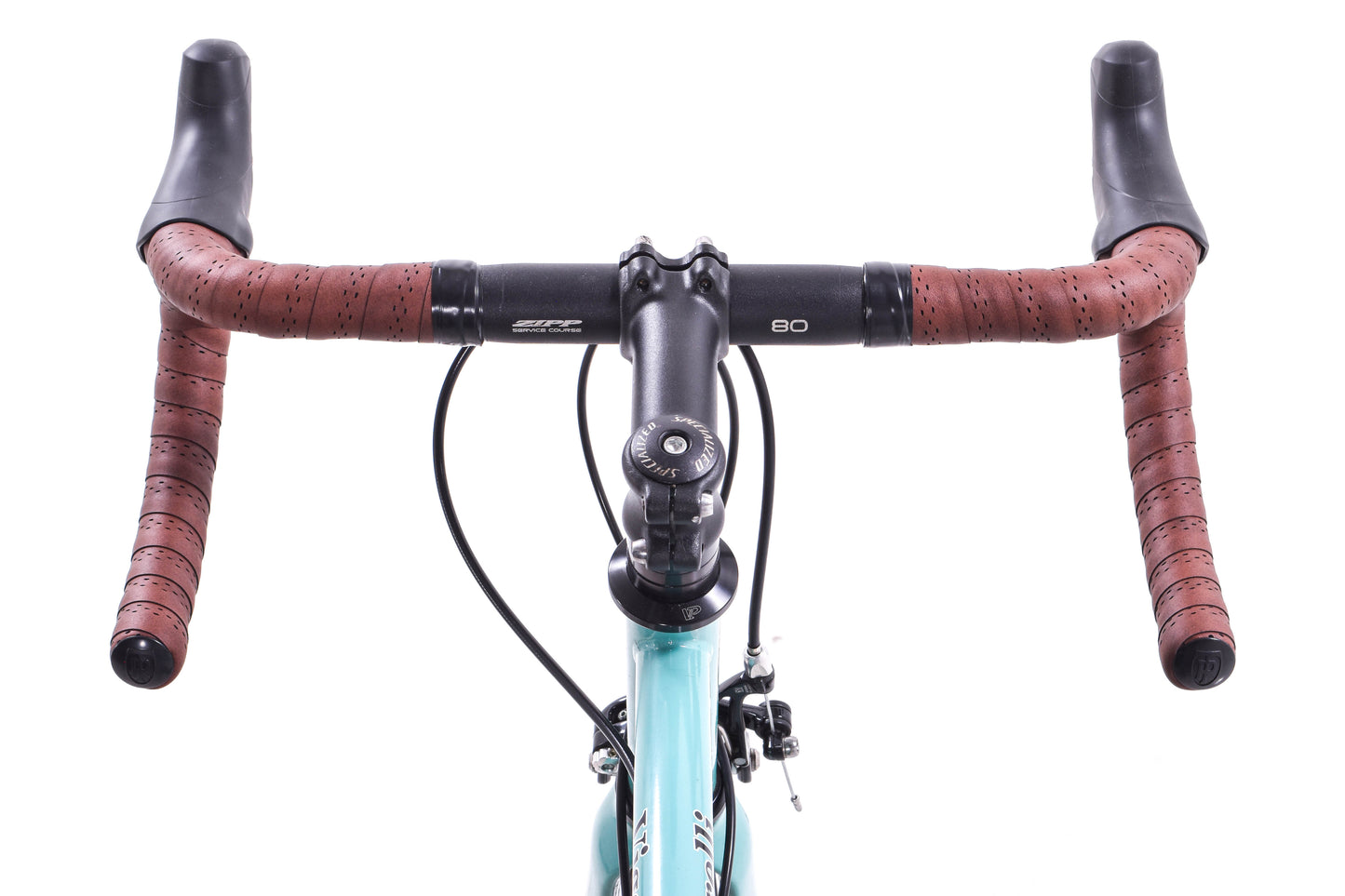 USED Bianchi Vigorelli 53cm Reynolds 631 Steel Road Bike Shimano 2x8 speed Rim Brake Celeste