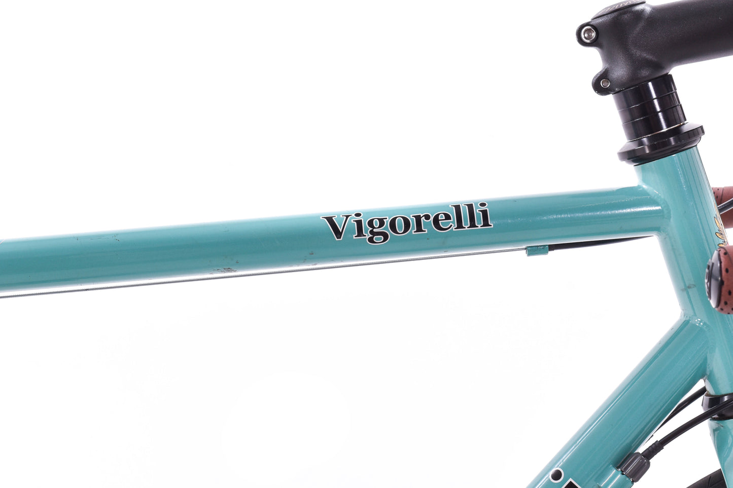 USED Bianchi Vigorelli 53cm Reynolds 631 Steel Road Bike Shimano 2x8 speed Rim Brake Celeste