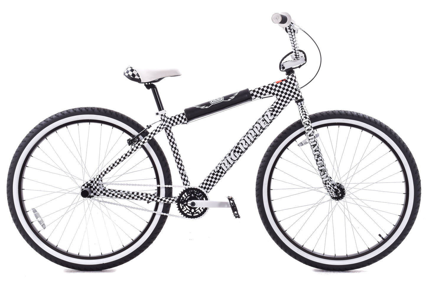 USED SE Big Ripper 29" Van's Checkerboard Freestyle BMX Bike Life
