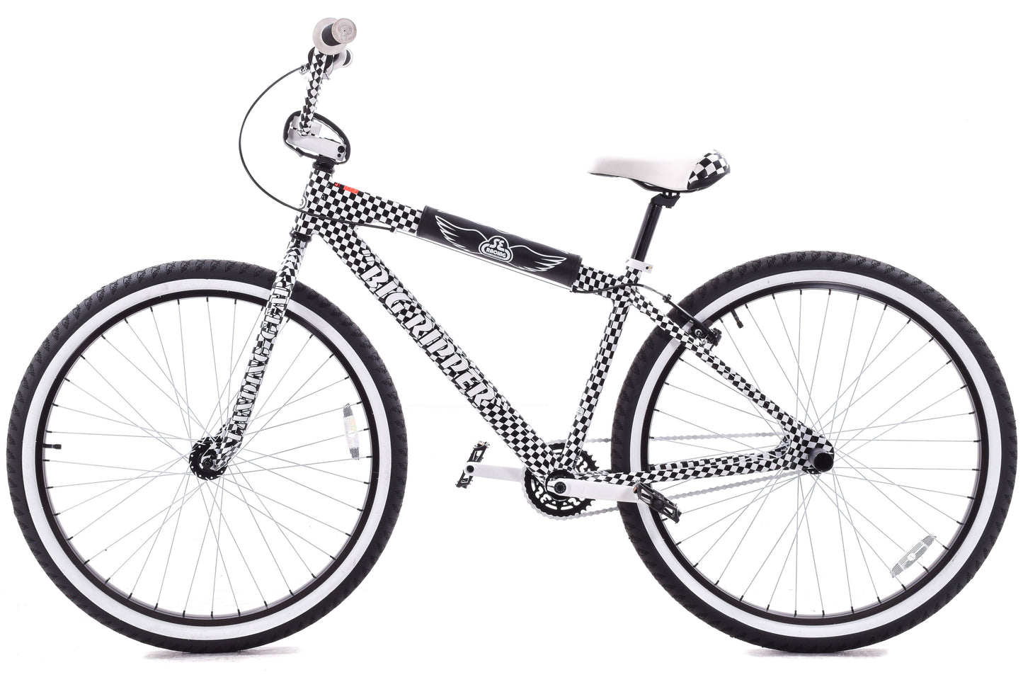 USED SE Big Ripper 29" Van's Checkerboard Freestyle BMX Bike Life