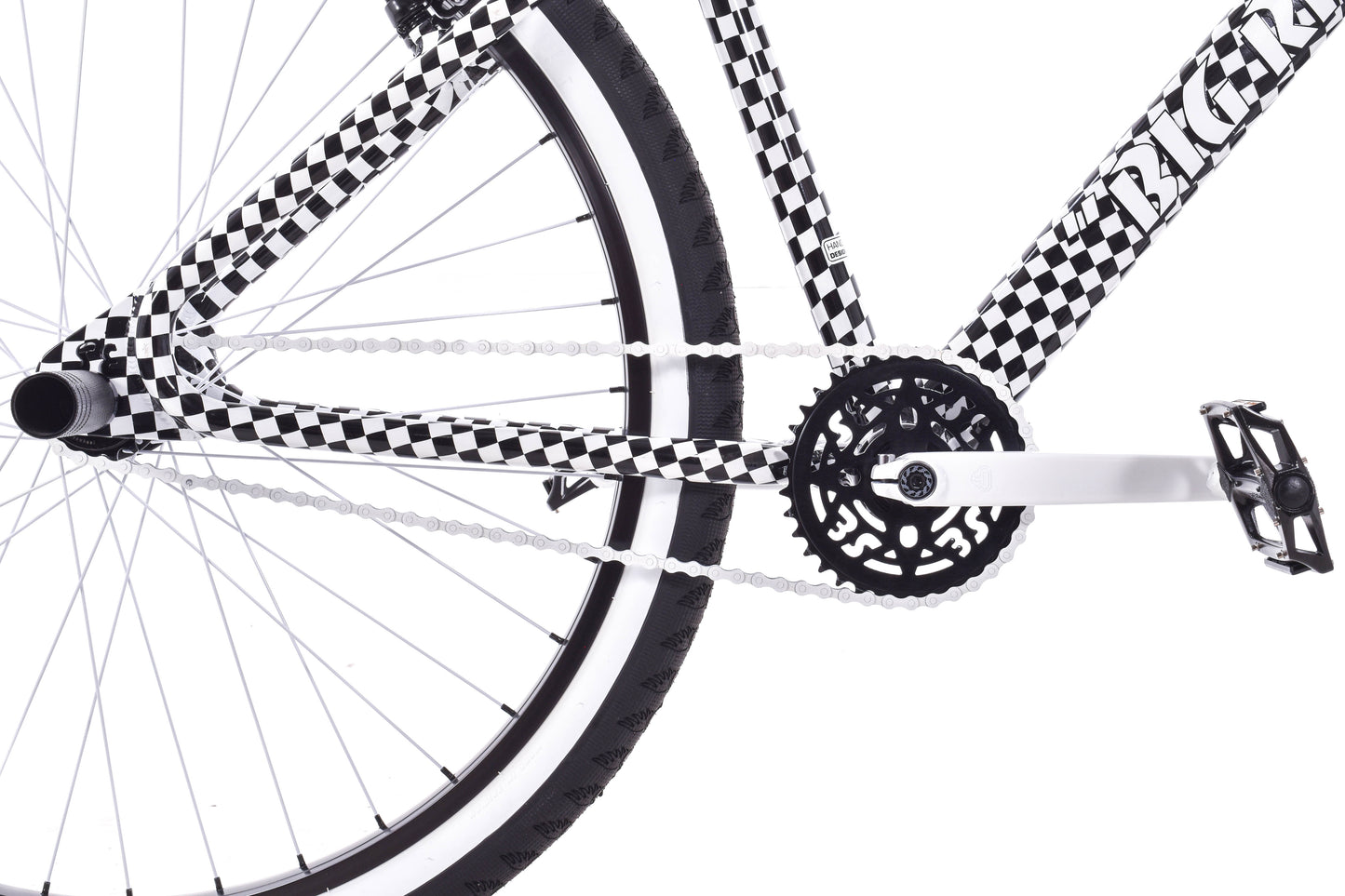 USED SE Big Ripper 29" Van's Checkerboard Freestyle BMX Bike Life