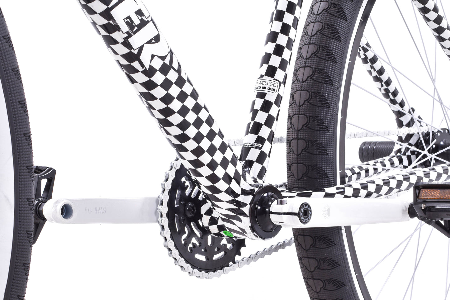 USED SE Big Ripper 29" Van's Checkerboard Freestyle BMX Bike Life