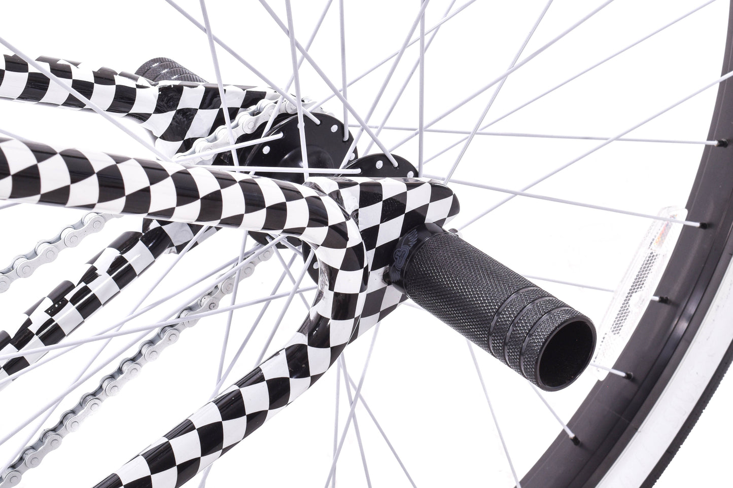 USED SE Big Ripper 29" Van's Checkerboard Freestyle BMX Bike Life