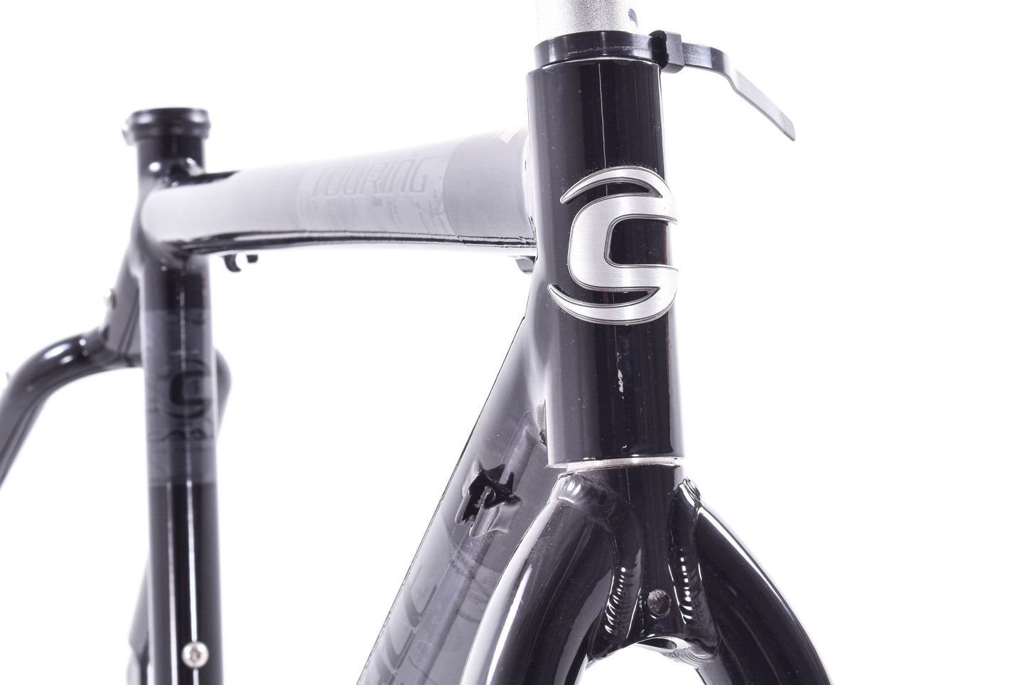 NEW Old Stock Cannondale Small Touring Frame Aluminum Canti/V-Brake Handmade in USA Black