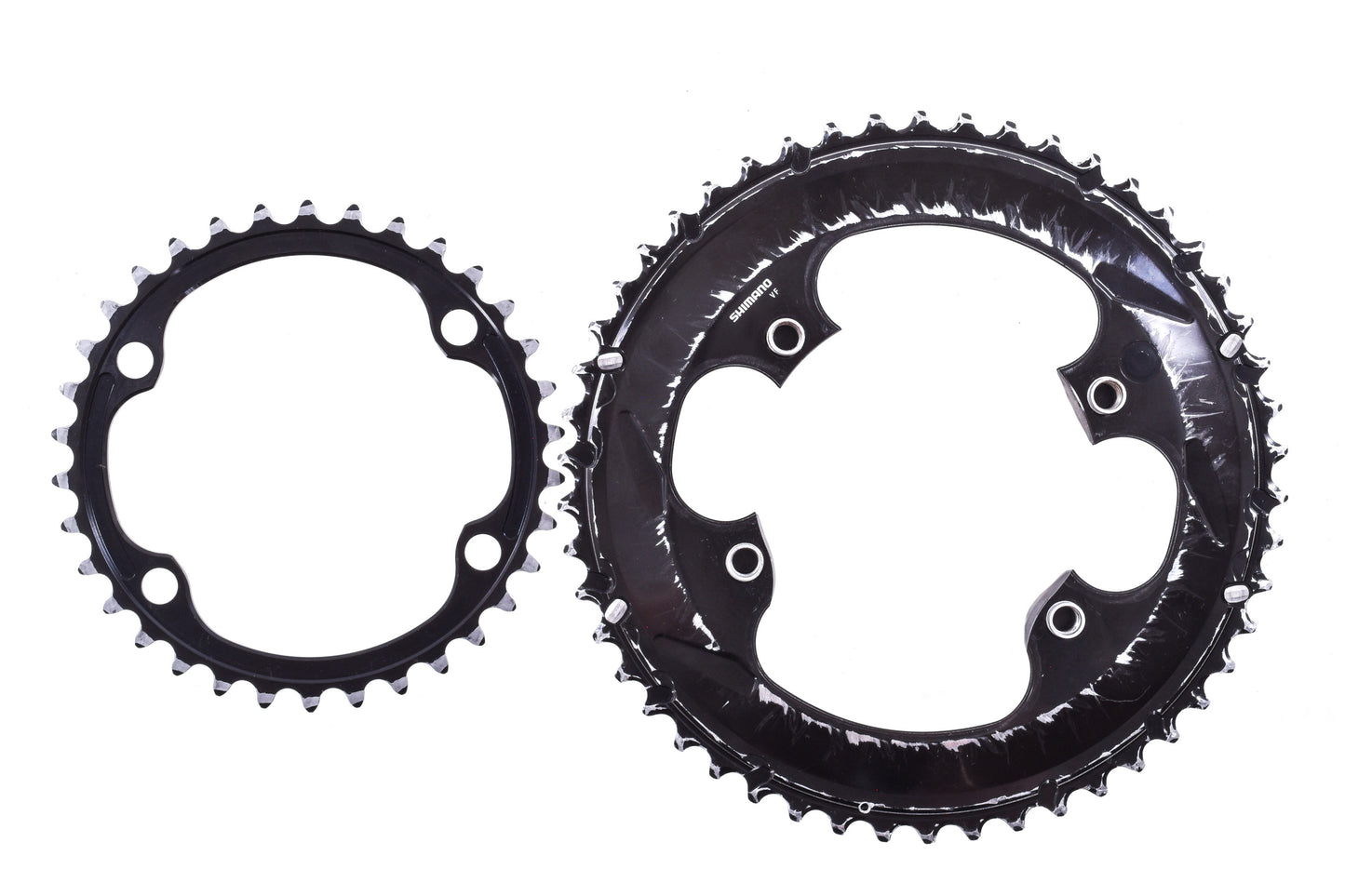 USED Shimano Dura-Ace FC-9200 Compact Chainring set 50/34T