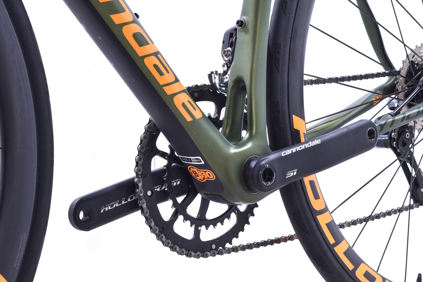 USED 2017 Cannondale Synapse Hi-MOD Disc Ultegra Di2 54cm 2x11 Speed Carbon Road Bike