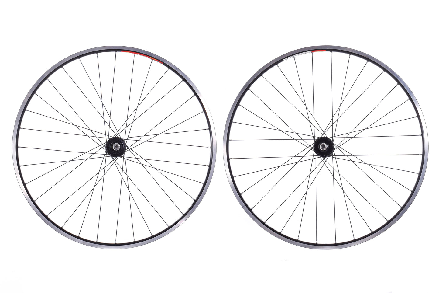 NEW Mavic Open Pro 32H 700C Track Wheelset w/ Surly Hubs Black Bolt On Fixed Gear