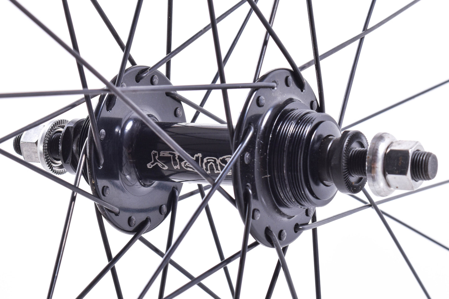 NEW Mavic Open Pro 32H 700C Track Wheelset w/ Surly Hubs Black Bolt On Fixed Gear