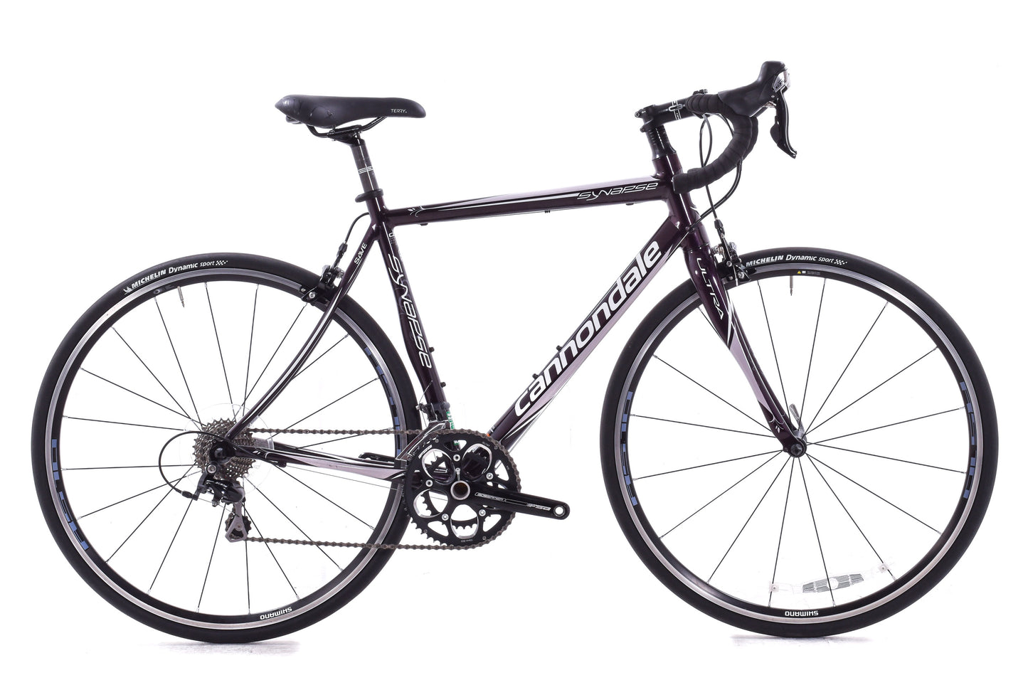 USED 2012 Cannondale Synapse 5 Alloy 54cm Women's Road Bike Shimano 105 2x10