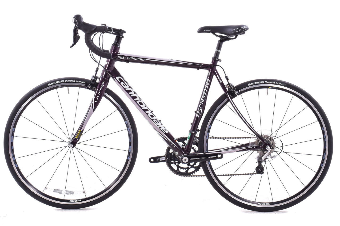 USED 2012 Cannondale Synapse 5 Alloy 54cm Women's Road Bike Shimano 105 2x10