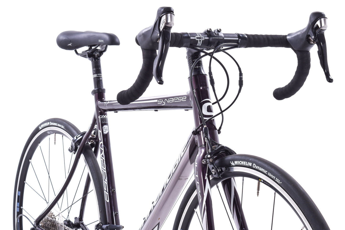 USED 2012 Cannondale Synapse 5 Alloy 54cm Women's Road Bike Shimano 105 2x10