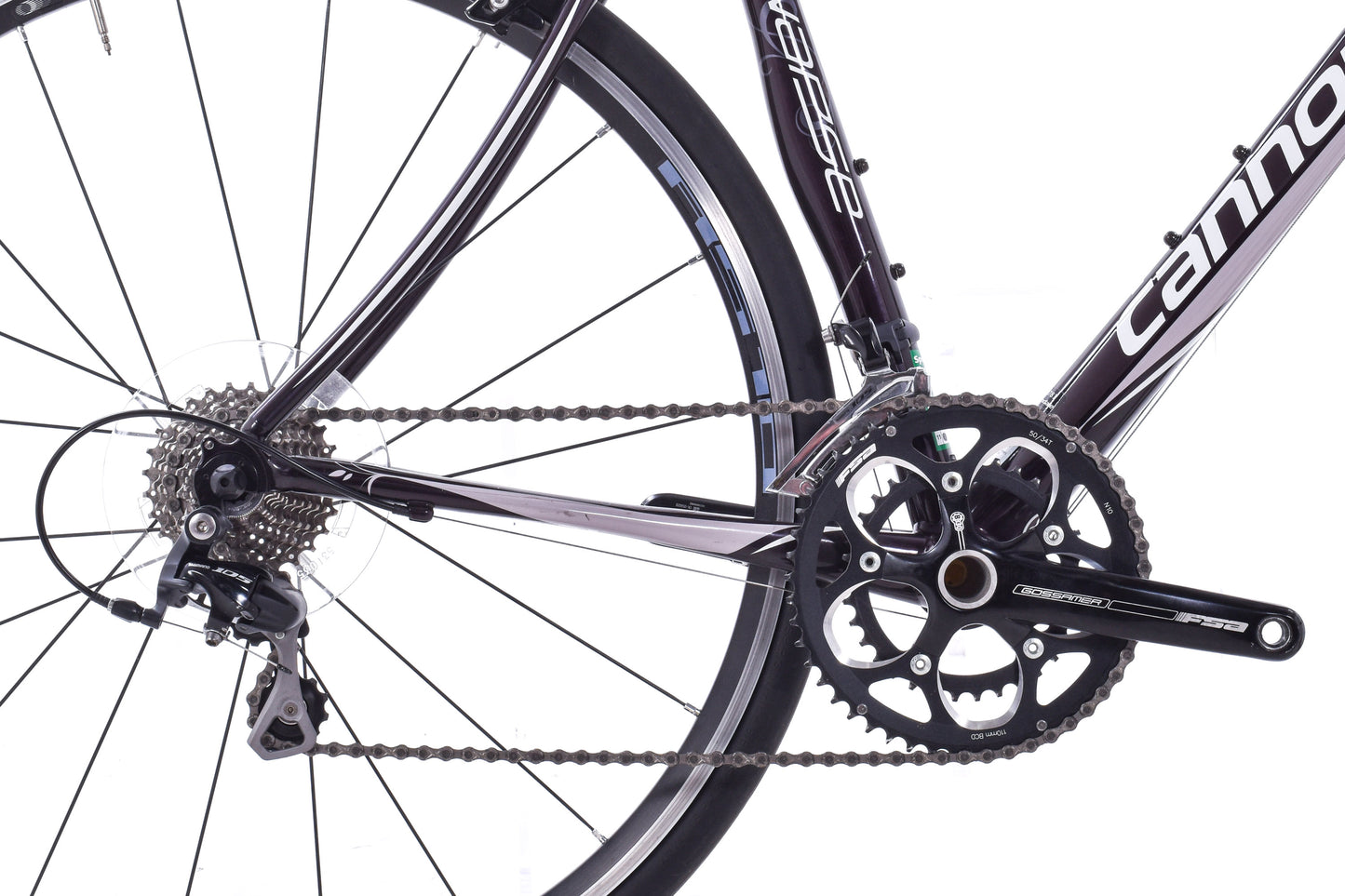 USED 2012 Cannondale Synapse 5 Alloy 54cm Women's Road Bike Shimano 105 2x10