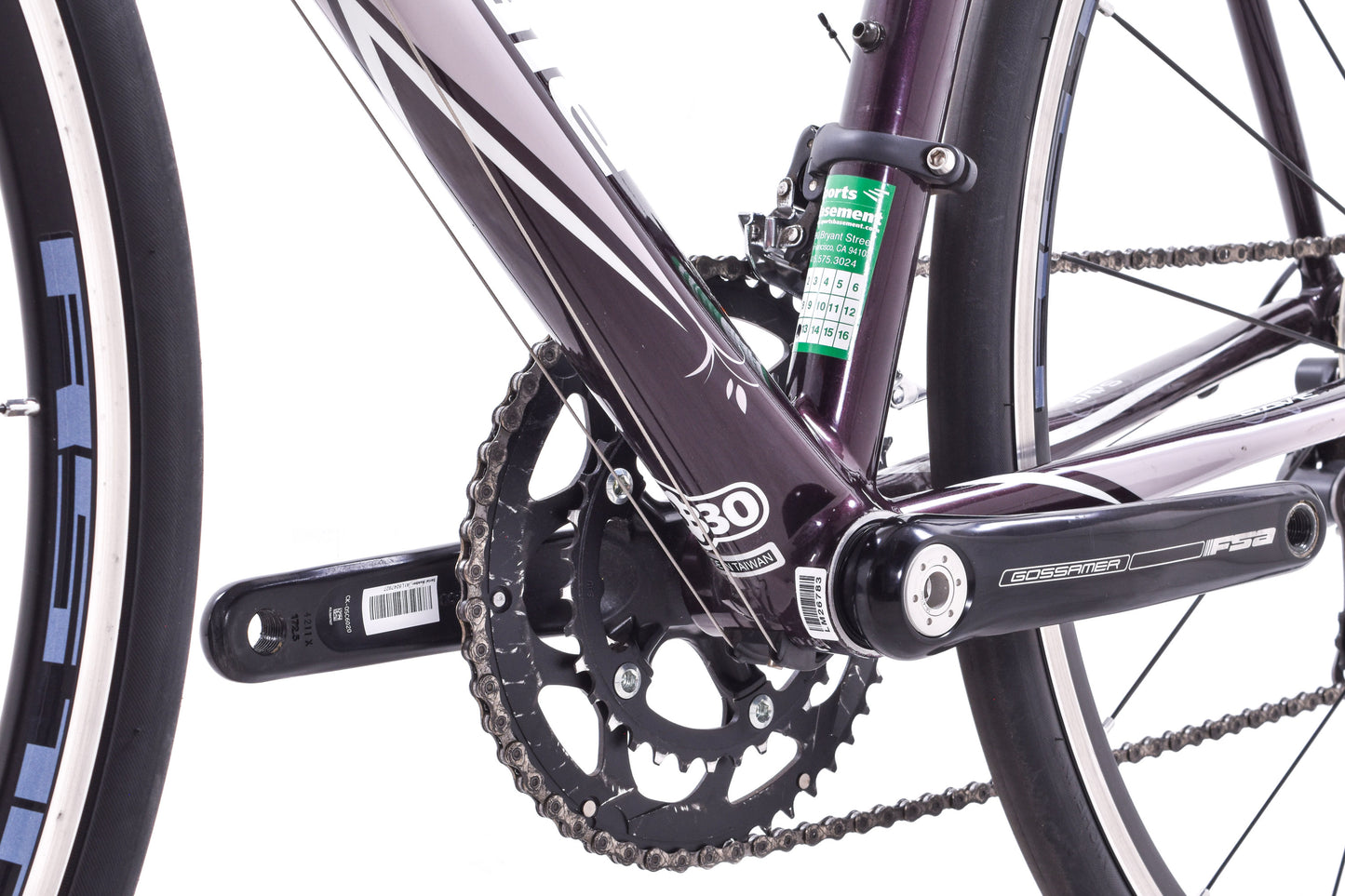 USED 2012 Cannondale Synapse 5 Alloy 54cm Women's Road Bike Shimano 105 2x10