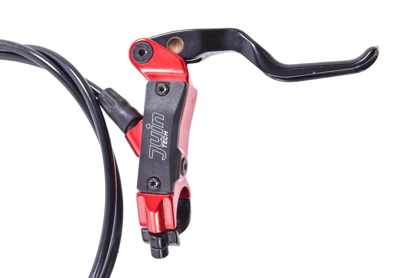 USED Juin Tech DB1 Hydraulic Disc Brake Front & Rear Set Post Mount Red