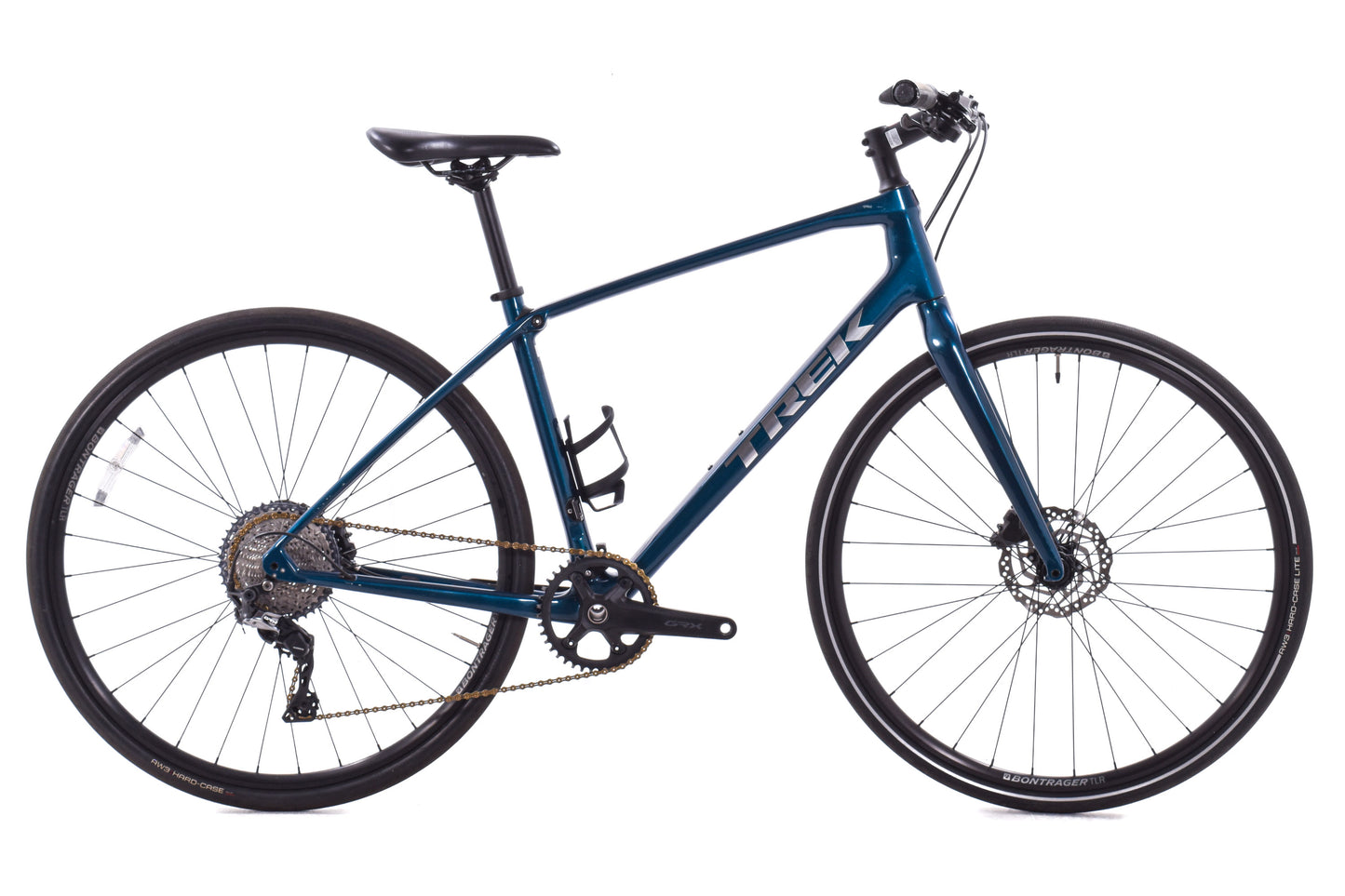 USED 2021 Trek FX Sport 4 Carbon Hybrid Bike Medium Shimano GRX 1x11 Speed
