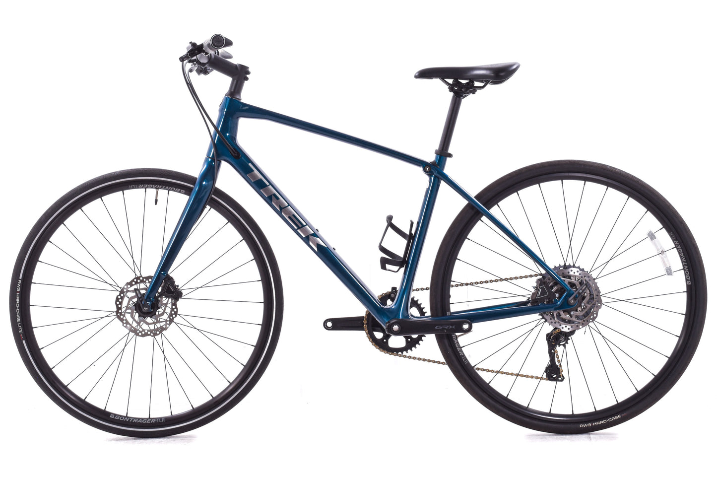 USED 2021 Trek FX Sport 4 Carbon Hybrid Bike Medium Shimano GRX 1x11 Speed