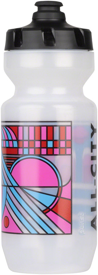 NEW All-City Parthenon Party Purist Water Bottle - Pink, Red, Blue, Black, 22oz