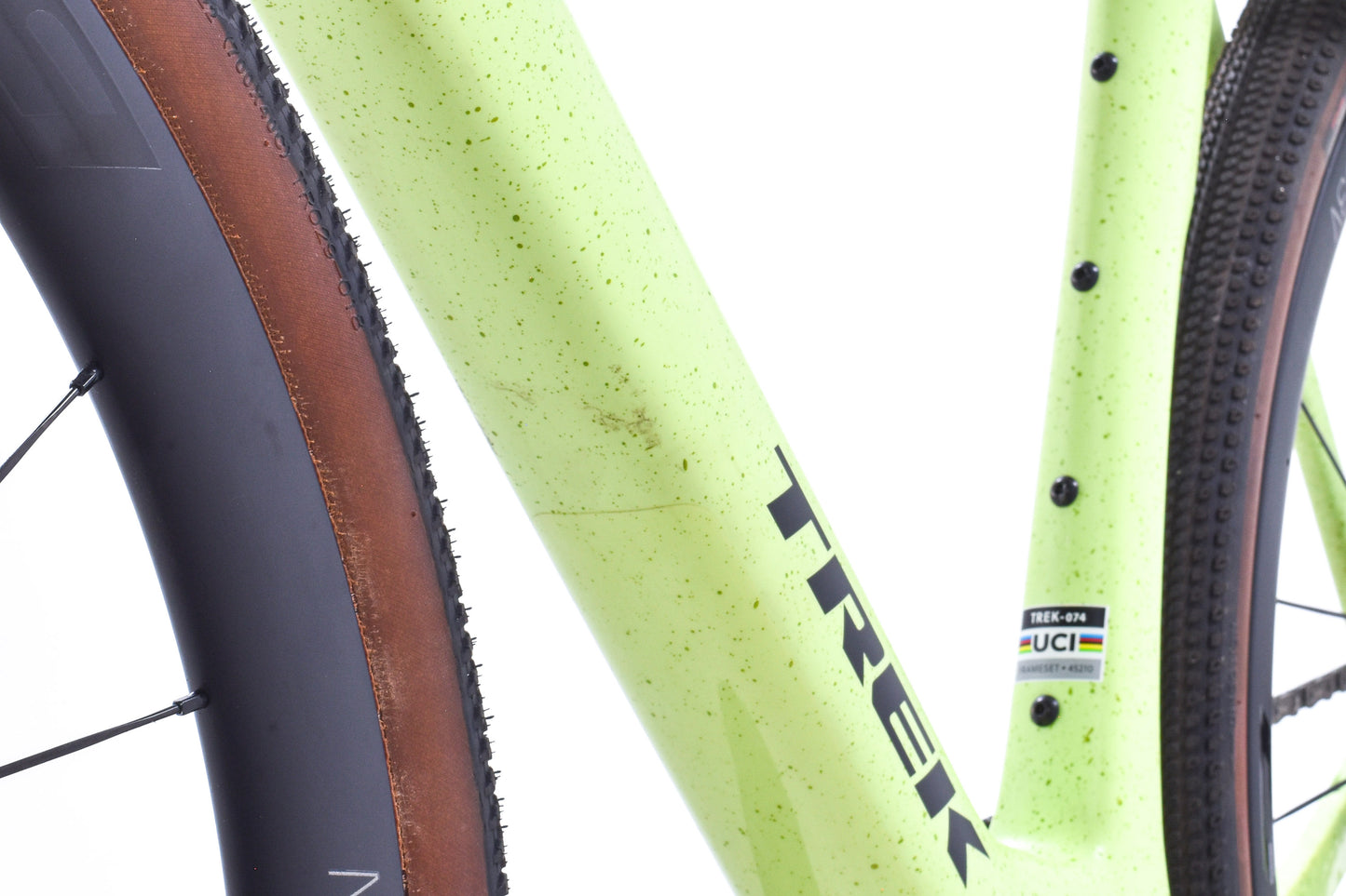 USED 2025 Trek Checkmate SLR 7 AXS Project One Medium Carbon Gravel Bike SRAM Force XPLR D2 1x12 speed Green