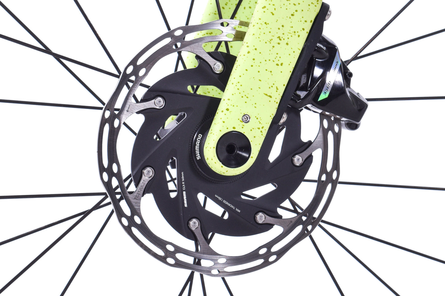 USED 2025 Trek Checkmate SLR 7 AXS Project One Medium Carbon Gravel Bike SRAM Force XPLR D2 1x12 speed Green
