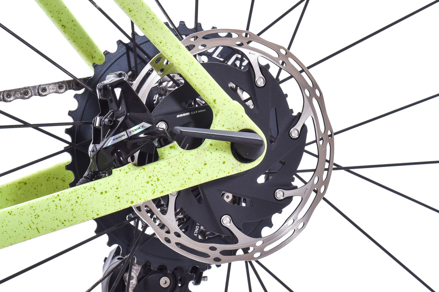 USED 2025 Trek Checkmate SLR 7 AXS Project One Medium Carbon Gravel Bike SRAM Force XPLR D2 1x12 speed Green