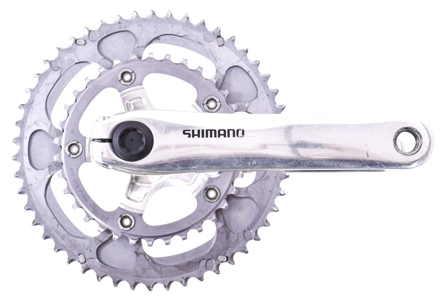 USED Shimano Ultegra 6600 Groupset 2x10 Rim Brake Silver Compact 50/34T (No Shifters)