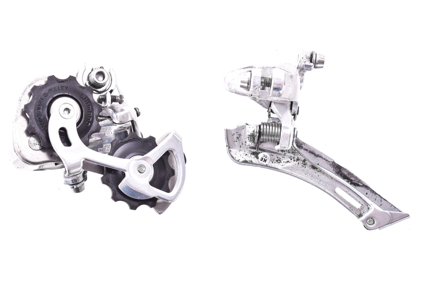 USED Shimano Ultegra 6600 Groupset 2x10 Rim Brake Silver Compact 50/34T (No Shifters)