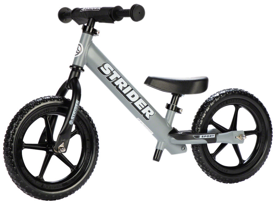 NEW Strider 12 Sport Balance Bike - Matte Gray