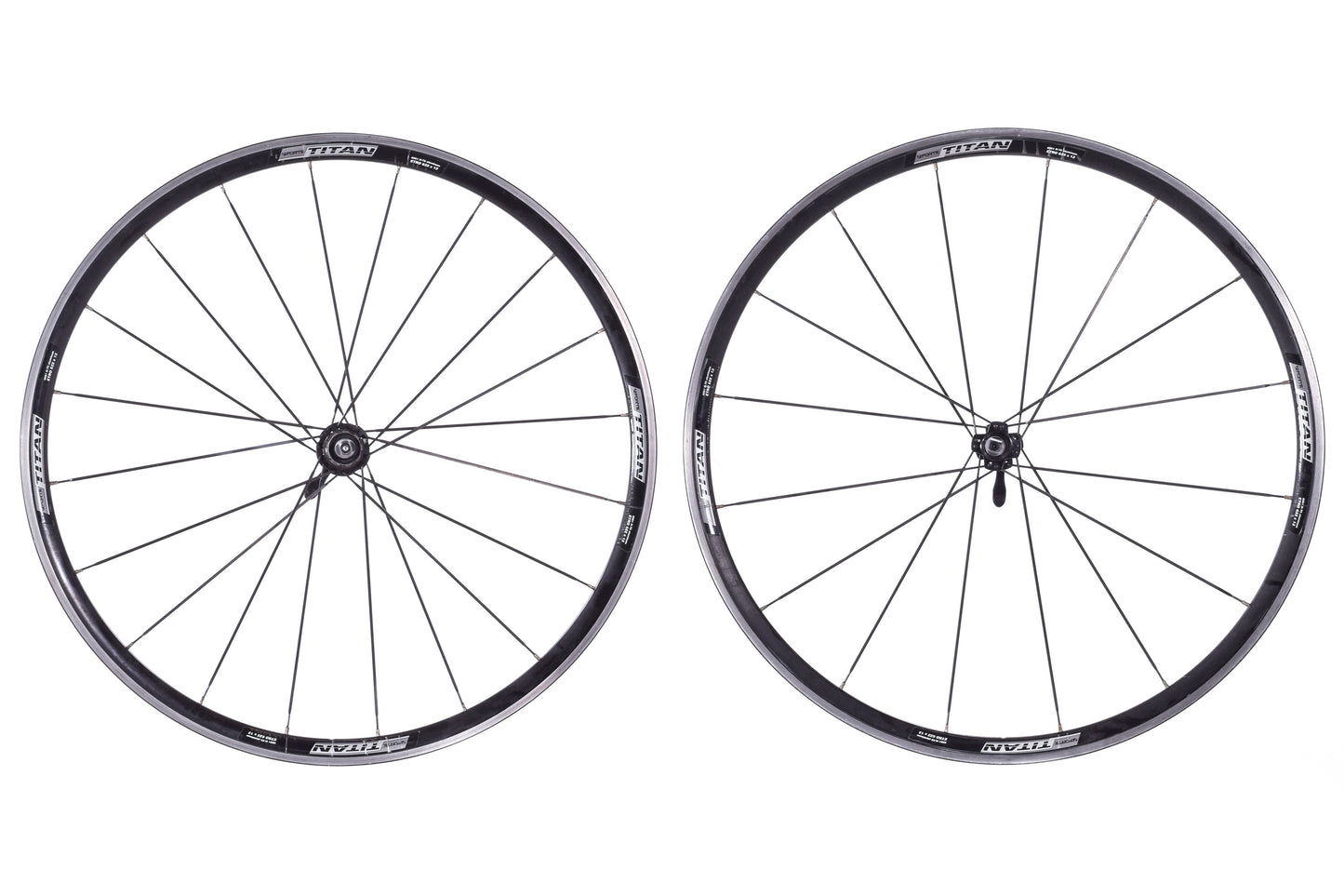 USED Forte Titan Road Wheelset 700c Shimano HG 8/9/10 Rim Brake QR