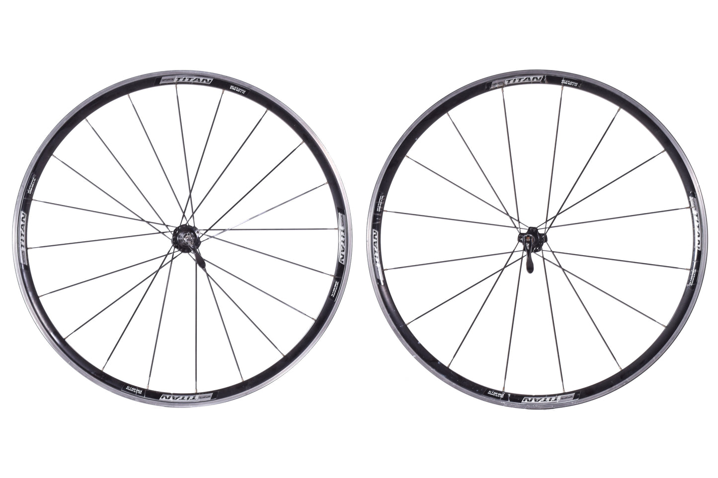 USED Forte Titan Road Wheelset 700c Shimano HG 8/9/10 Rim Brake QR