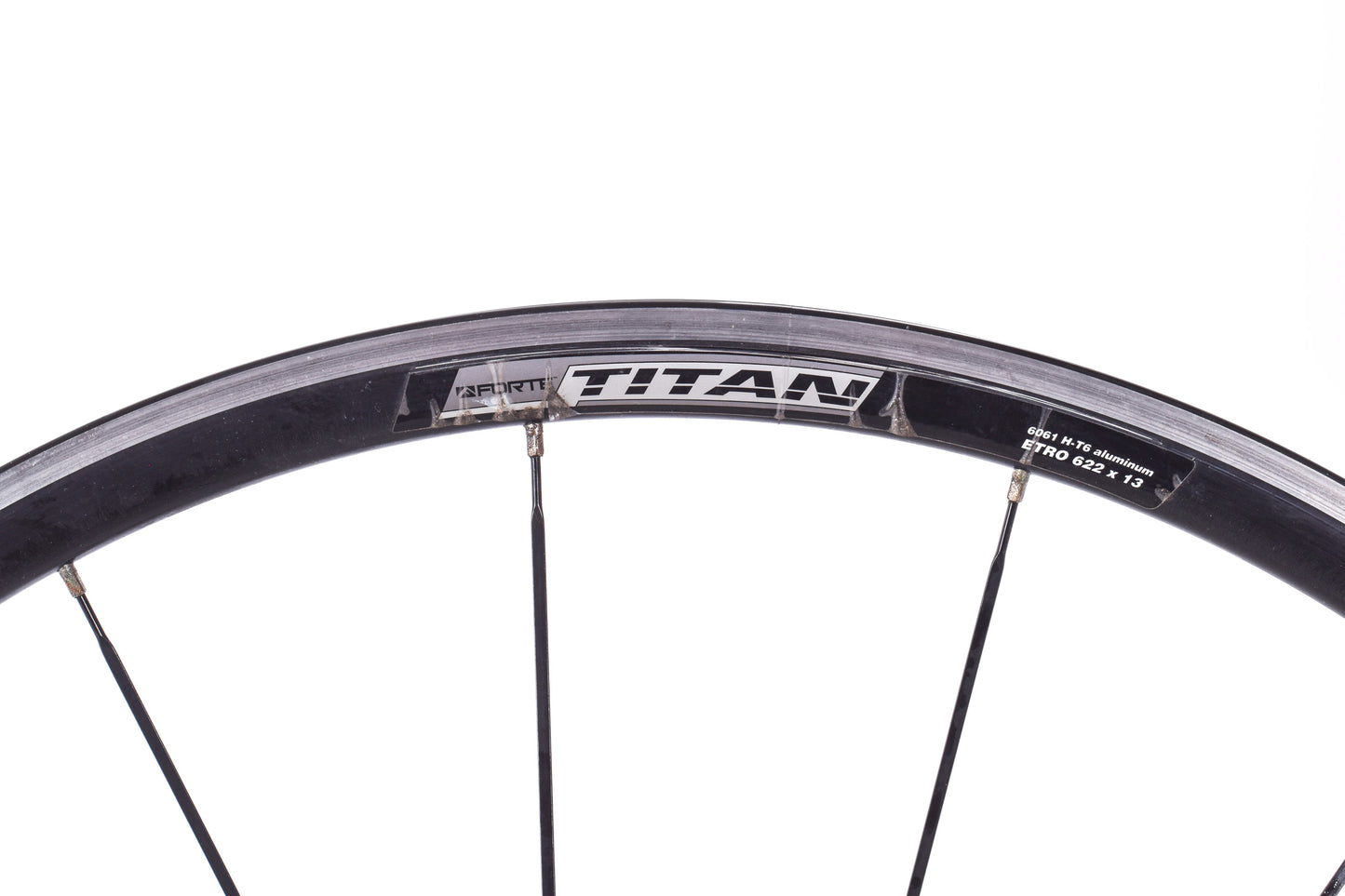 USED Forte Titan Road Wheelset 700c Shimano HG 8/9/10 Rim Brake QR