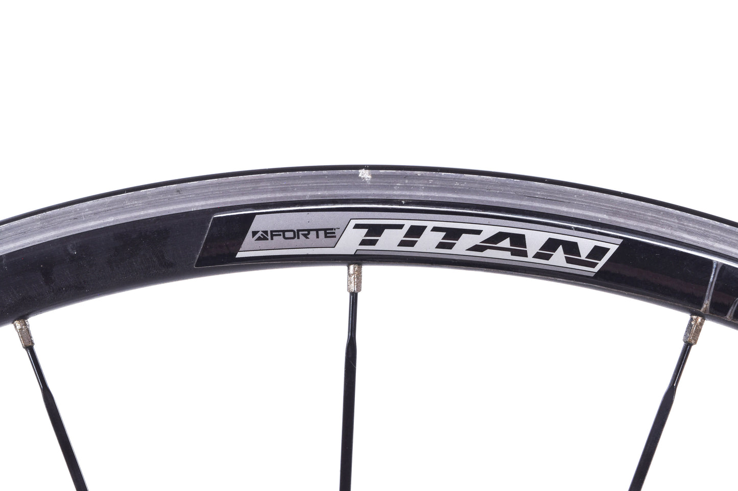 USED Forte Titan Road Wheelset 700c Shimano HG 8/9/10 Rim Brake QR