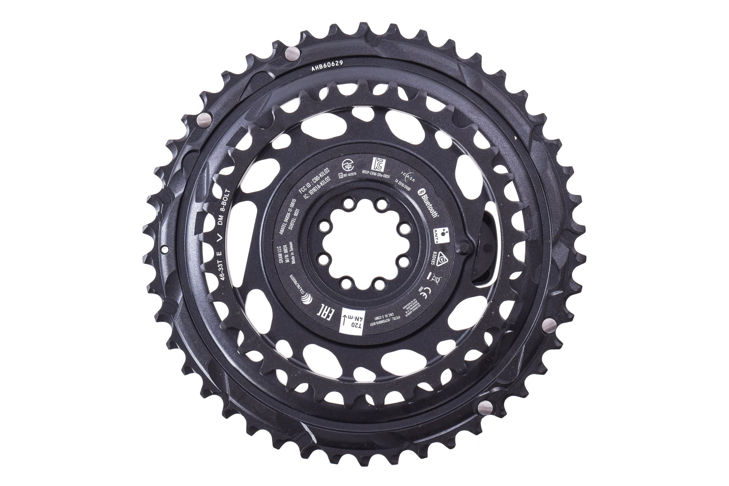 USED SRAM RED AXS Power Meter Kit - 46/33T, 2x12 Speed, 8 Bolt Direct Mount