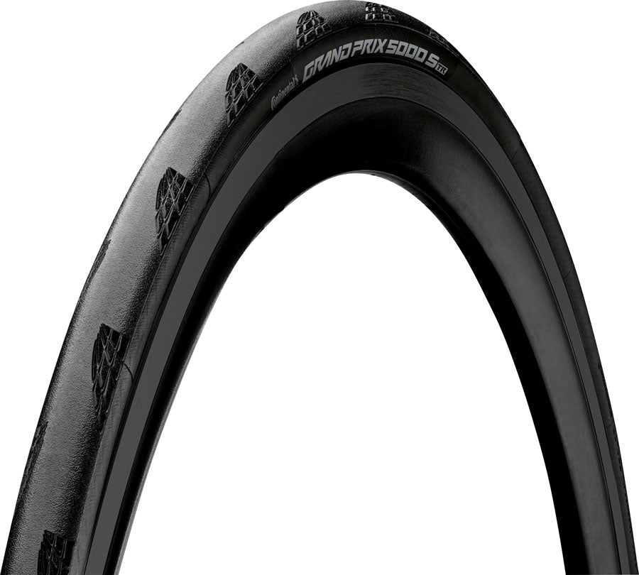 NEW Continental Grand Prix 5000 S TR Tire - 700 x 28, Tubeless, Folding, Black, 220tpi