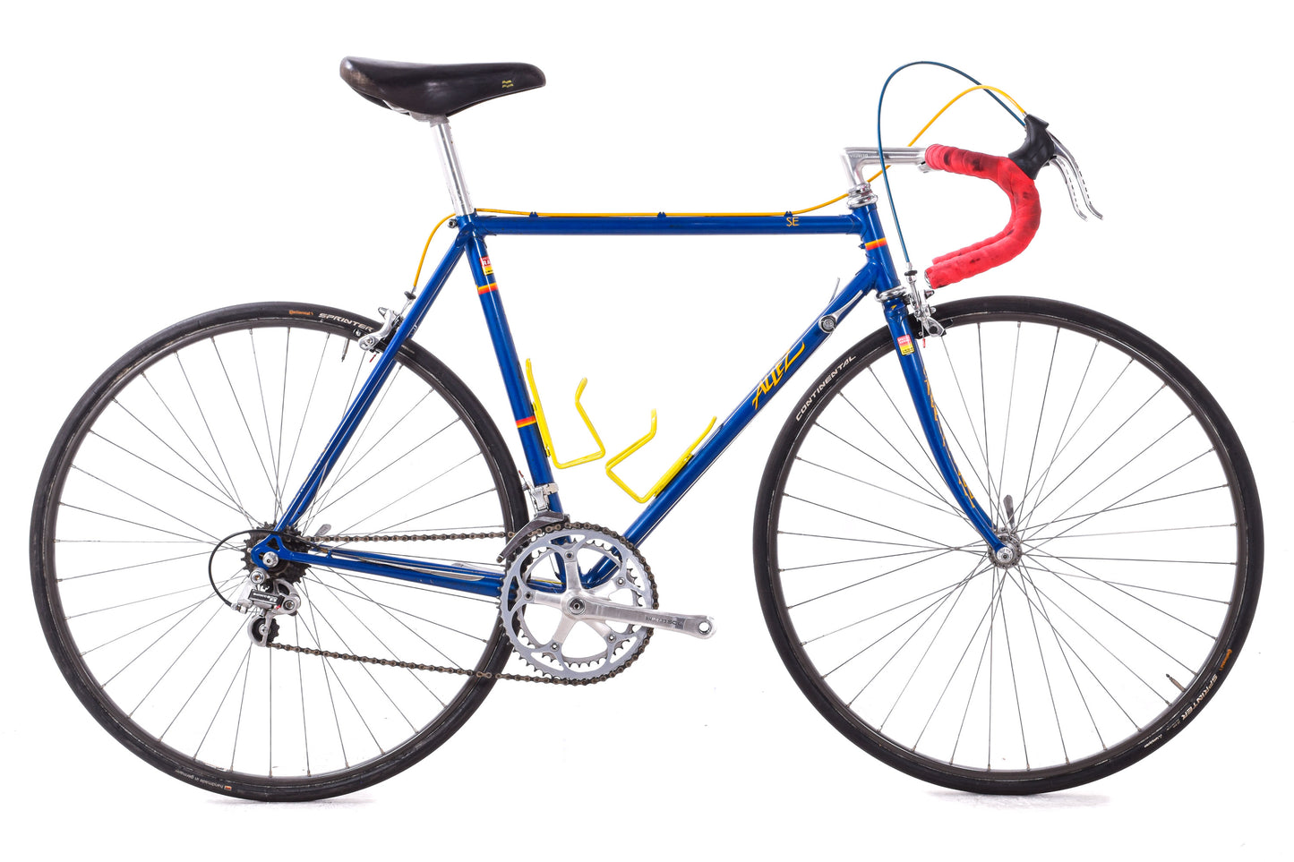 USED Vintage 1980's Specialized Allez SE Jim Merz 53cm Lugged Steel Road Bike Shimano 600 Blue- AS IS