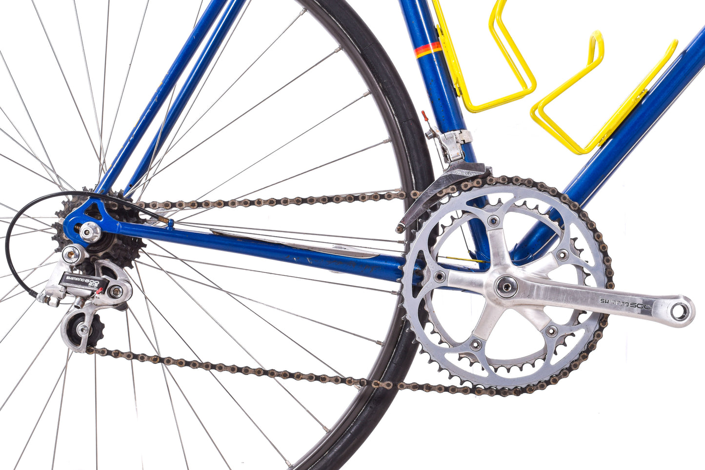 USED Vintage 1980's Specialized Allez SE Jim Merz 53cm Lugged Steel Road Bike Shimano 600 Blue- AS IS