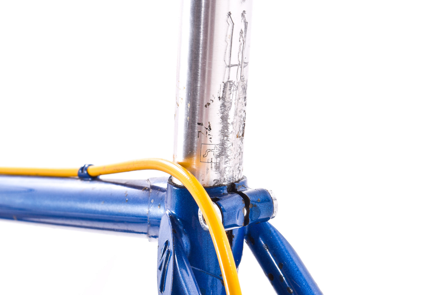 USED Vintage 1980's Specialized Allez SE Jim Merz 53cm Lugged Steel Road Bike Shimano 600 Blue- AS IS