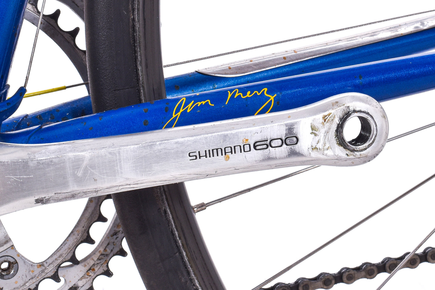 USED Vintage 1980's Specialized Allez SE Jim Merz 53cm Lugged Steel Road Bike Shimano 600 Blue- AS IS