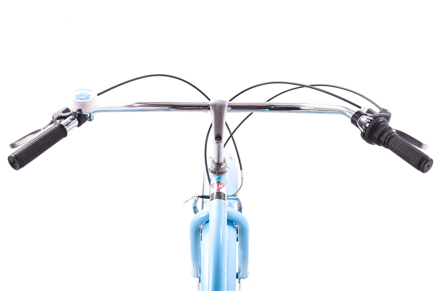 USED Micargi Pantera 7 Speed Step Thru Beach Cruiser Baby Blue w/ Fenders