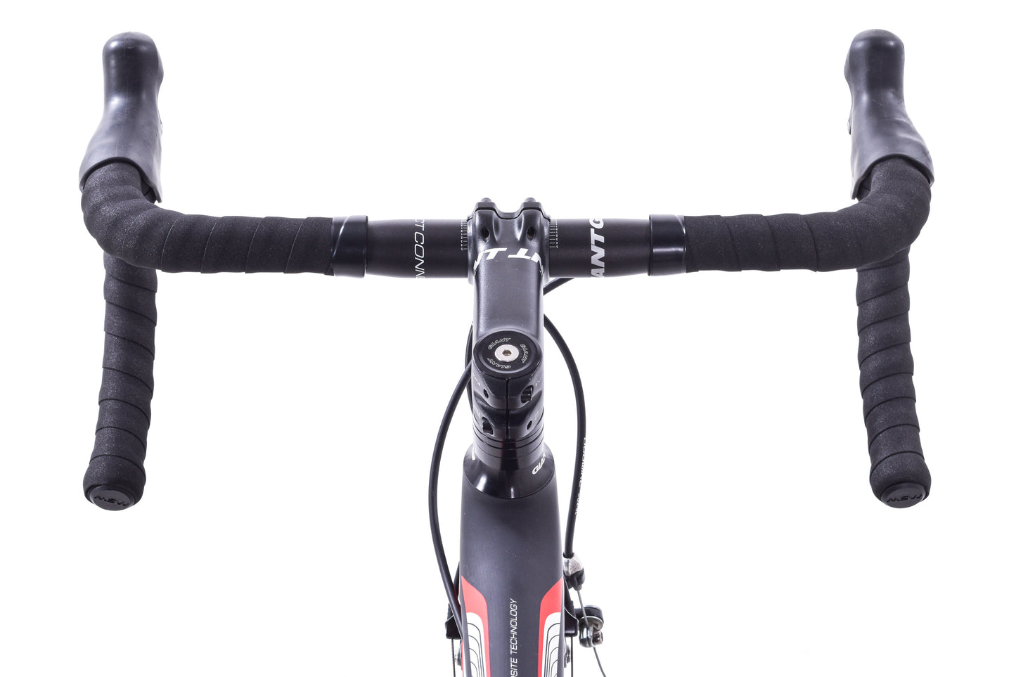 USED 2014 Giant TCR Composite 2 Large Carbon Road Bike Shimano 105 2x10 speed Black