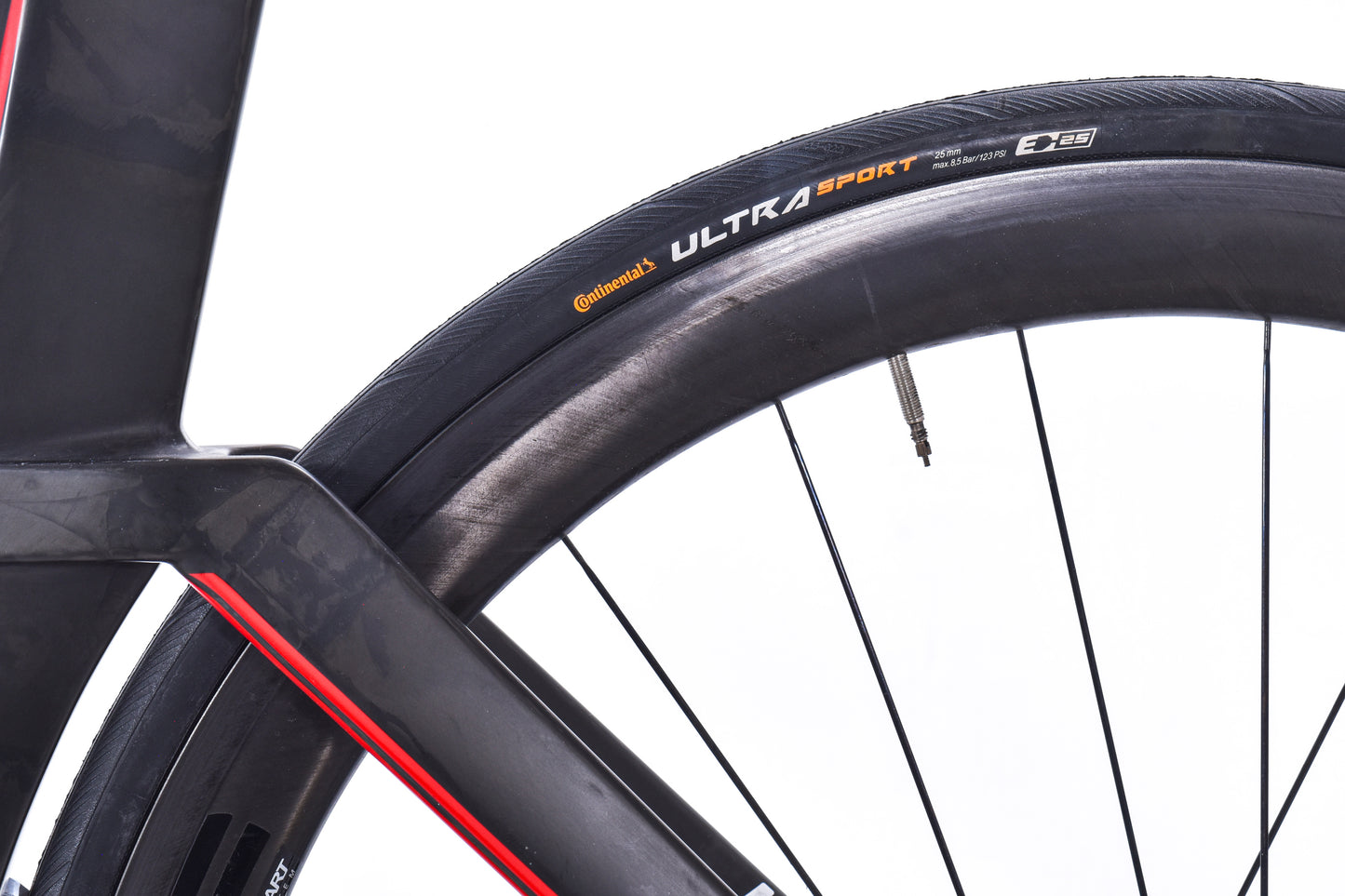 USED 2013 BMC TimeMachine TM01 Small Carbon Time Trial Bike Shimano Dura-Ace Di2 2x11 speed Black/Red ENVE / DT Swiss Carbon Wheels